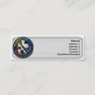 UnPuzzled Autism Awareness Profile Card