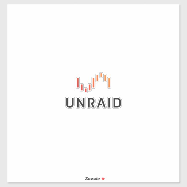 Unraid Vinyl Sticker (Sheet)