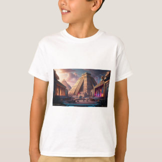 🌟 Unravel the Mysteries of the Egyptian Pyramids T-Shirt
