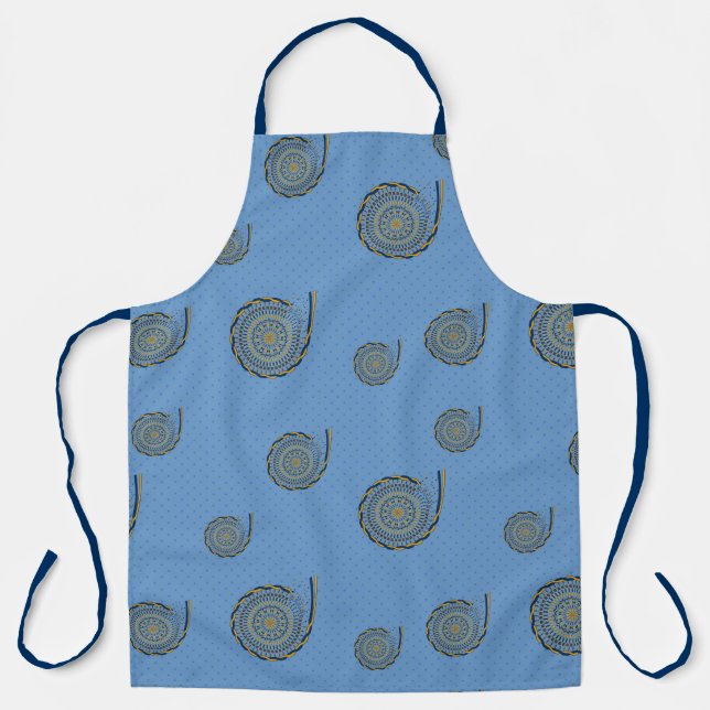 Unraveling All-Over Print Apron (Front)