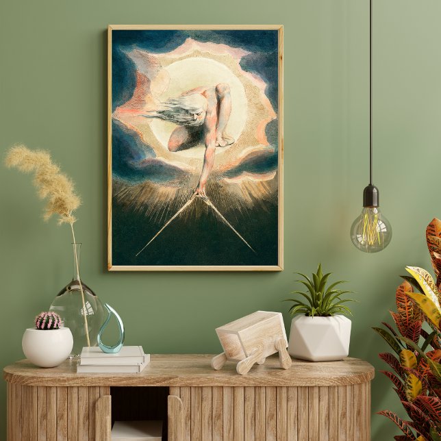 Unraveling the Genius: Artistry of William Blake Poster (Trace the ripple effect of the European artistic movement and its contributions to the creation )