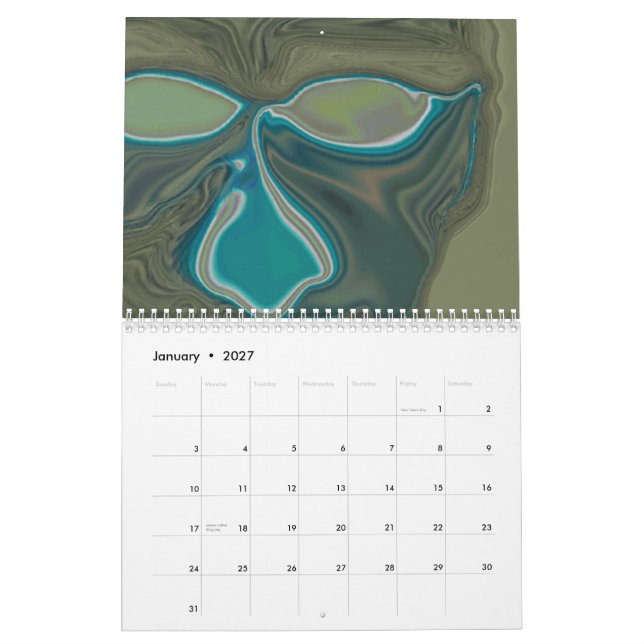 UnReal Calendar 2013 (Jan 2027)