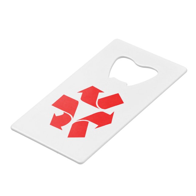 Unrecycle Symbol (Front Angled)