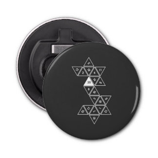 Unrolled D20 Bottle Opener