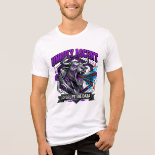 Unruly Ascent Cybernetic Bull Graphic T-Shirt Tri-Blend Shirt