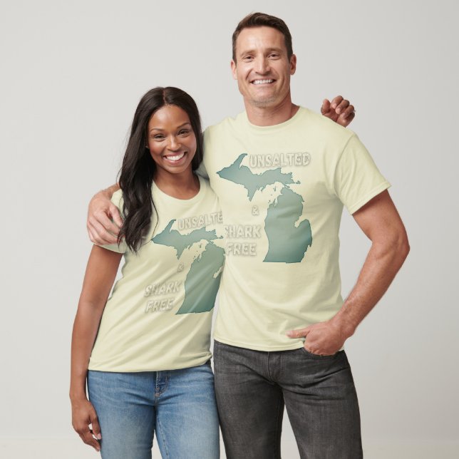 Unsalted & Shark Free Michigan T-Shirt (Unisex)