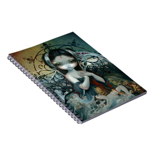 "Unseelie Court:  Death" Notebook (Right Side)