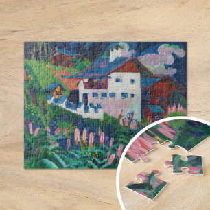 Unser Haus Ernst Ludwig Kirchner Jigsaw Puzzle