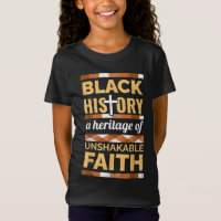 Unshakeable Faith Black History Month BLM Melanin