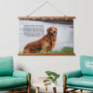 Unshakeable Faith Inspirational Hanging Tapestry