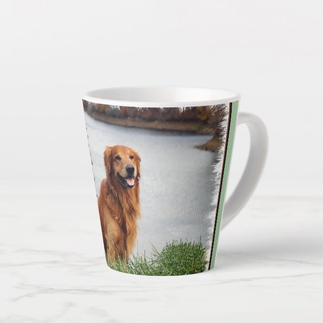 Unshakeable Faith  Inspirational Latte Mug (Right Angle)