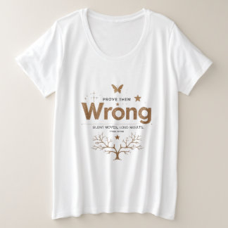 Unshakeable Grace" | Women’s Plus Size Motivationa T-Shirt