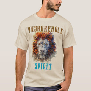 Unshakeable Spirit – Lion Face Tee
