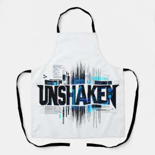 "Unshaken" Cyberpunk Apron