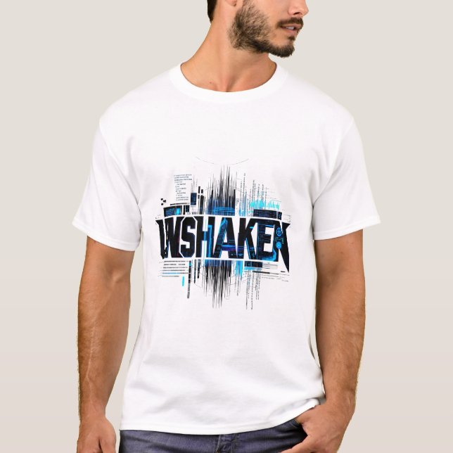 UNSHAKEN Cyberpunk Gamer Tee (Front)