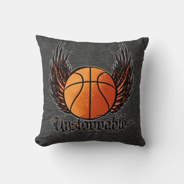 Unstoppable (Basketball) Cushion (Front)