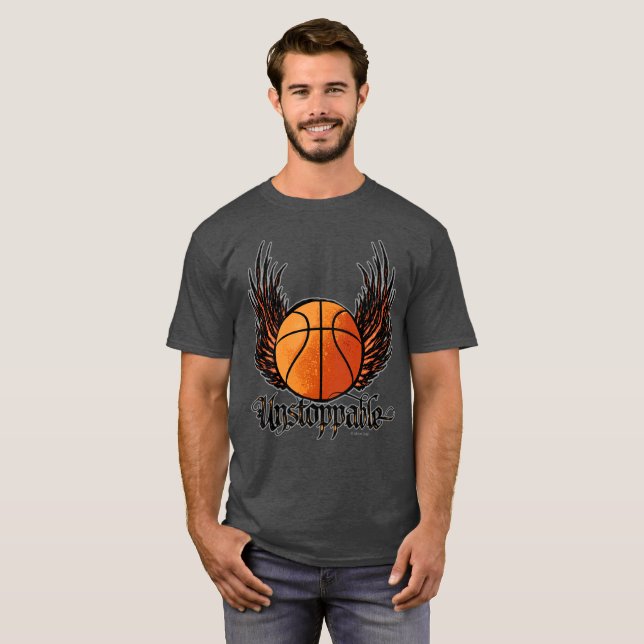Unstoppable (Basketball) T-Shirt (Front Full)