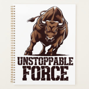 Unstoppable Bull: Raw Power in Motion Planner