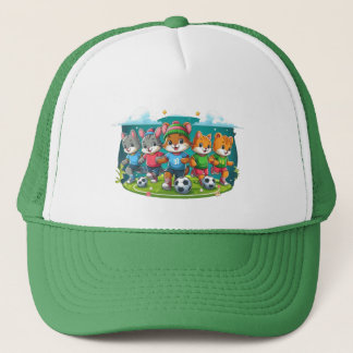 Unstoppable Furry Friends Trucker Hat