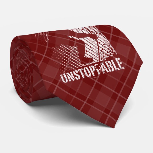 Unstoppable (Hockey) Tie (Rolled)