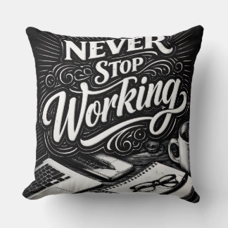 Unstoppable Hustle Cushion