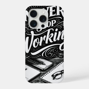 Unstoppable Hustle iPhone 15 Pro Case