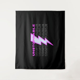 Unstoppable, Motivational, Inspirational Tapestry