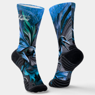 Unstoppable Raptor – Fuel Strength, Rule the Wild Socks