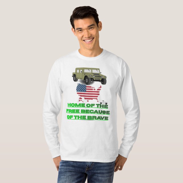 Unstoppable veterans T-Shirt (Front Full)