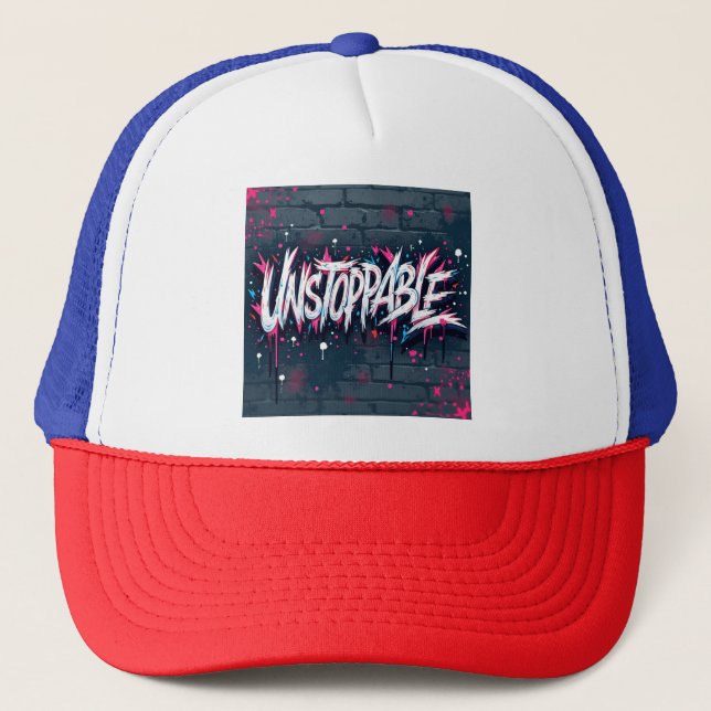 Unstoppable Wildstyle Trucker Hat (Front)