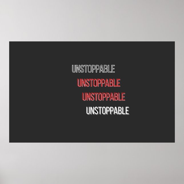 UnstoppableUnstoppableProfile Card Poster (Front)