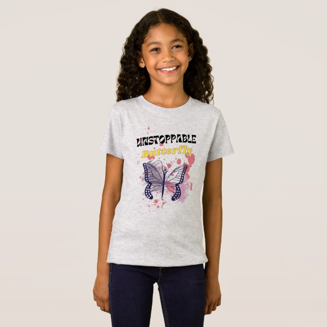 Unstoppble Butterfly T-Shirt (Front Full)