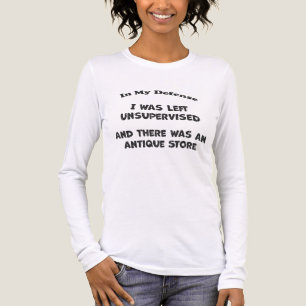 Unsupervised, and There Was an Antique Store Tri-Blend Shirt