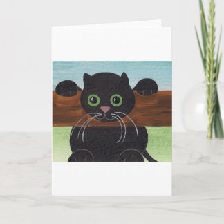 Unsure Hang in There, Kitty Card