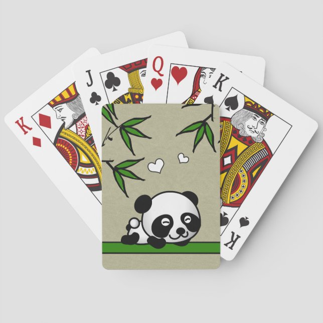 Unsuspecting Panda Playing Cards (Back)