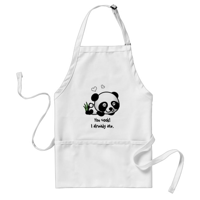 Unsuspecting Panda Standard Apron (Front)