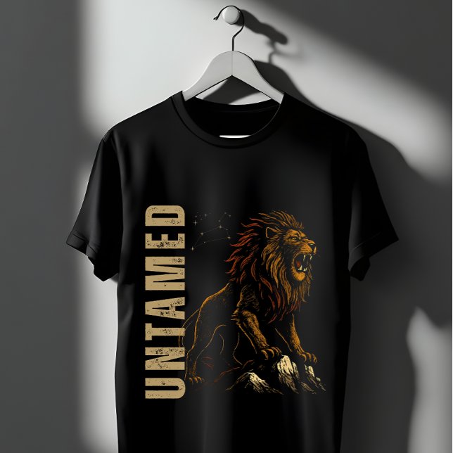 Untamed Roaring Lion  T-Shirt (Creator Uploaded)