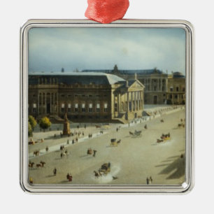 Unter den Linden from the Armoury, c.1855 Metal Tree Decoration