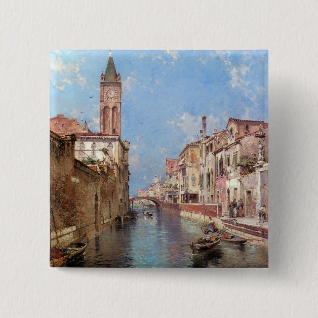 Unterberger’s Venice button (Front)