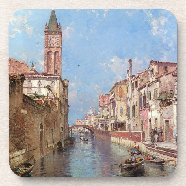 Unterberger’s Venice coasters (Front)