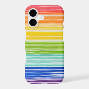Untidy rainbow stripes