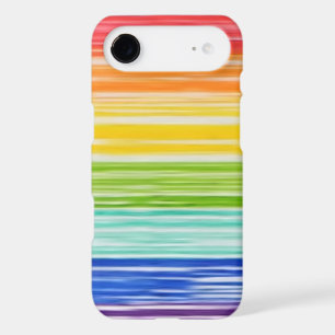 Untidy rainbow stripes