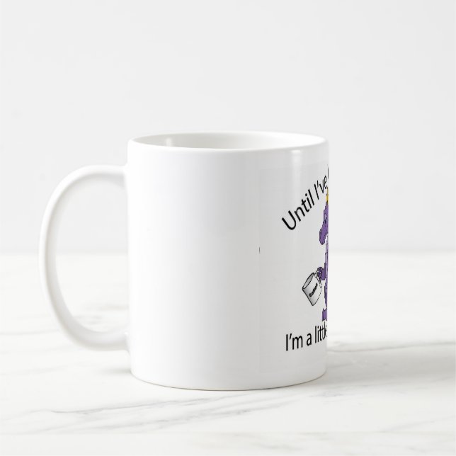 Until I've had coffee I'm a little Dragon Mug (Left)