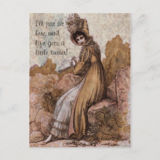 Until Life Gets Better Postcard