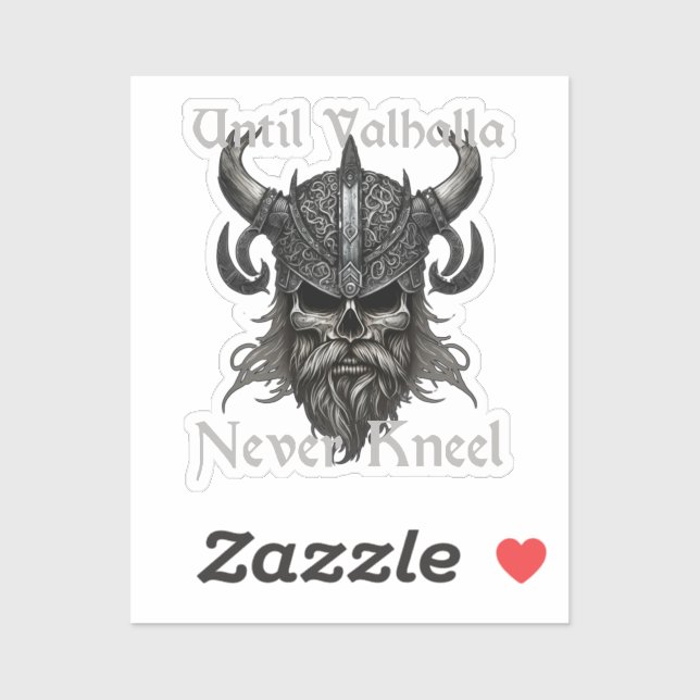 Until Valhalla Never Kneel (Sheet)