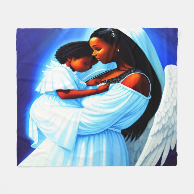 Until We Meet Again Fleece Blanket (Front (Horizontal))