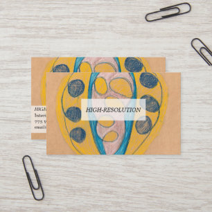 Untitled, 1908 by Hilma af Klint Business Card
