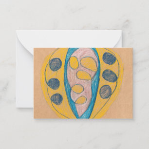 Untitled, 1908 by Hilma af Klint Card
