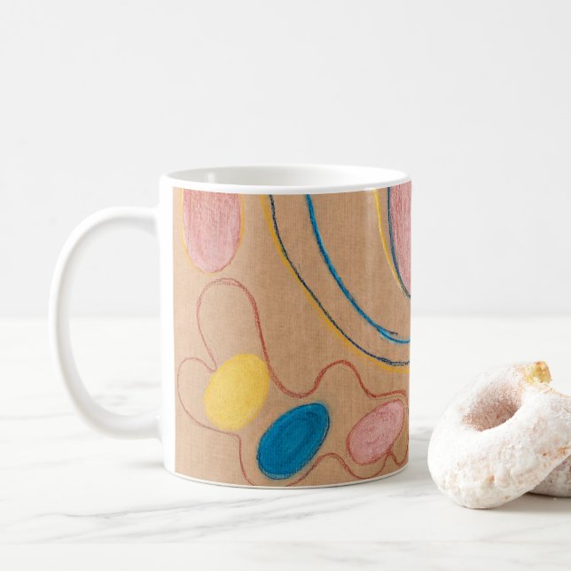 Untitled, 1908 by Hilma af Klint  Coffee Mug (With Donut)