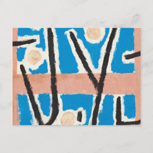 Untitled, 1938 by Paul Klee Postcard